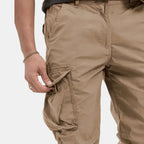 Men's Lightweight Cotton Blend Cargo Joggers for Urban Casual Wear