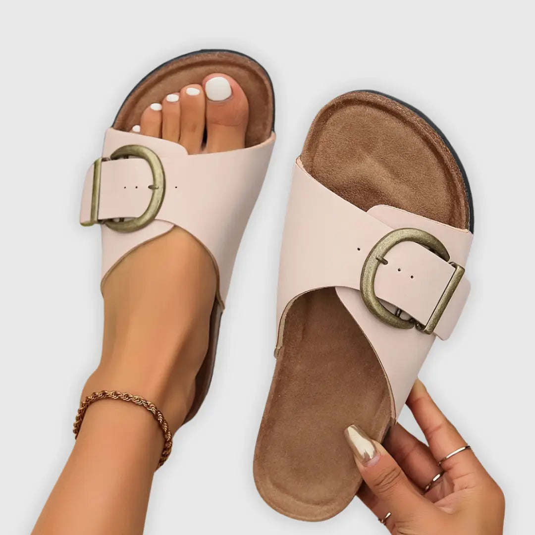 Casual Buckle Sandals for Women - Comfortable Summer Footwear