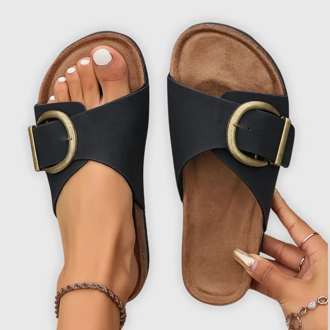 Casual Buckle Sandals for Women - Comfortable Summer Footwear