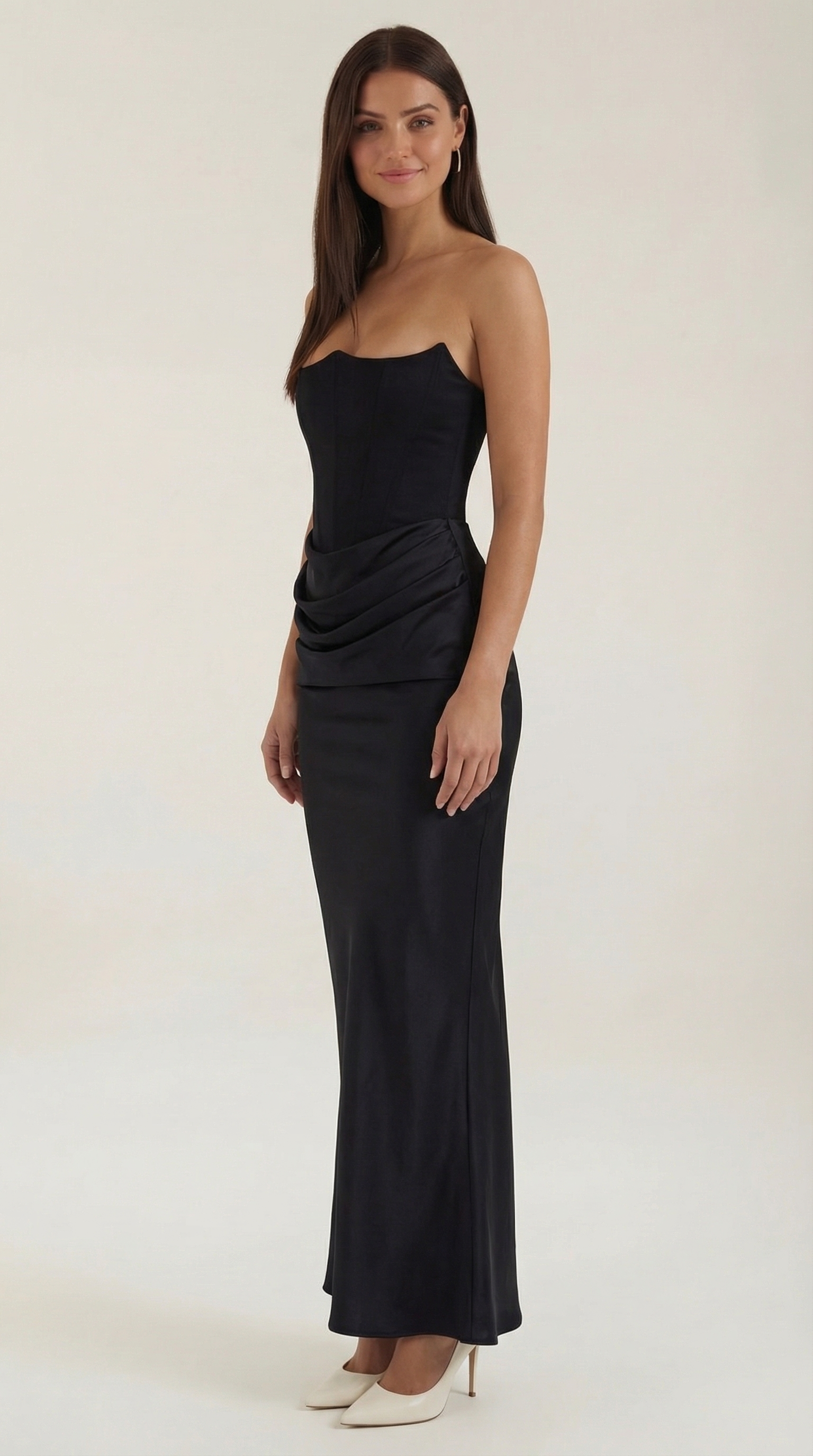 Corset Maxi Dress - Elegant Evening Wear for Women - Formal Events & Special Occasions