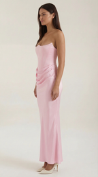Corset Maxi Dress - Elegant Evening Wear for Women - Formal Events & Special Occasions