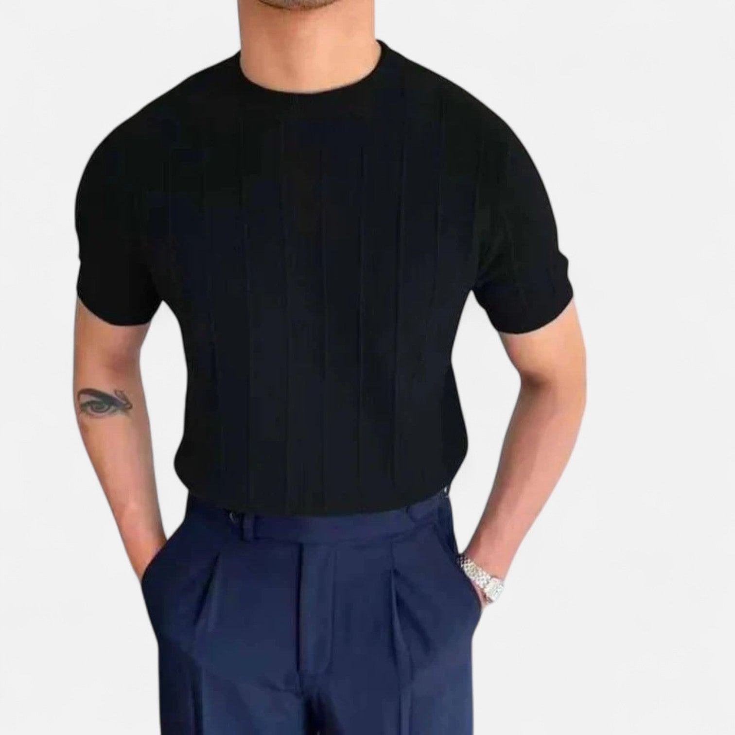 Men's Cotton Short Sleeve Polo Shirt | Classic "Old Money" Style | Summer Casual Wear