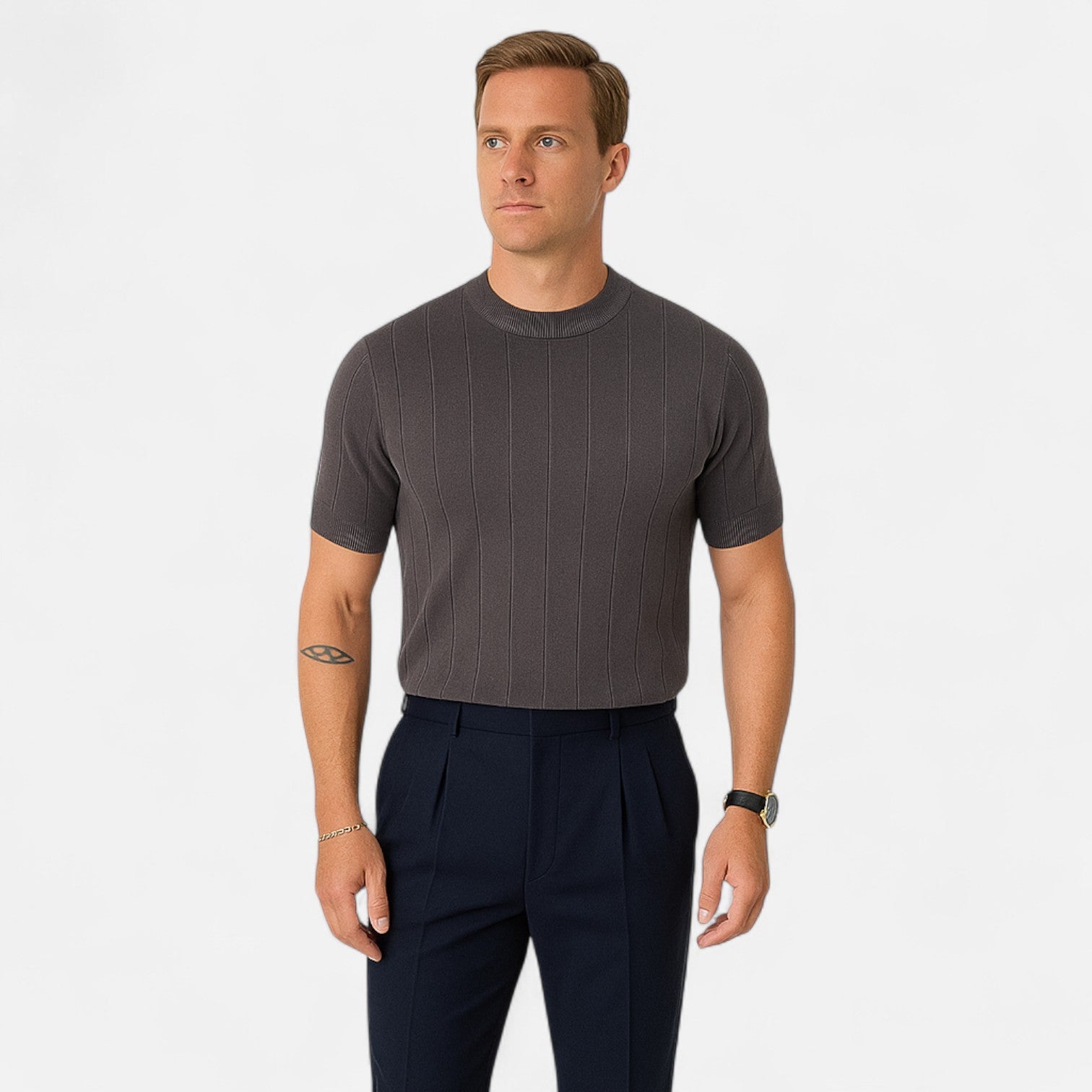 Men's Cotton Short Sleeve Polo Shirt | Classic "Old Money" Style | Summer Casual Wear