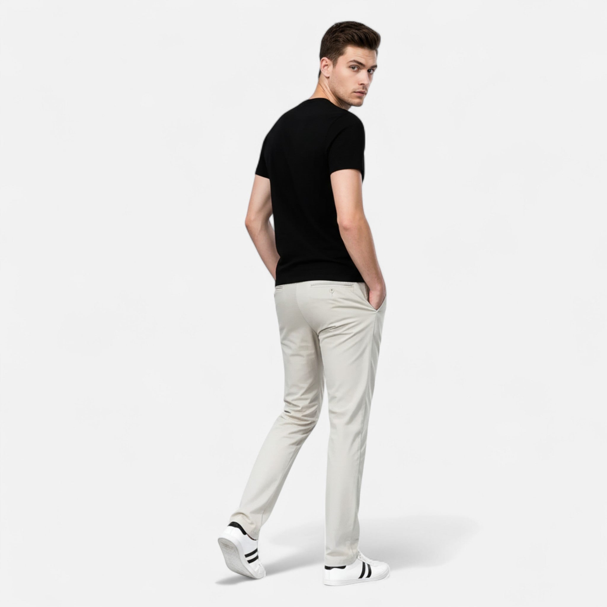 Men's Tailored Chinese Pants | Elegant Casual Style | Everyday Wear