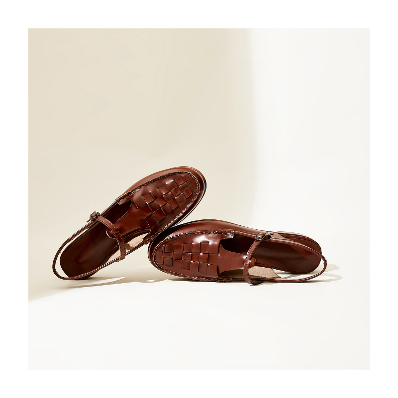 Leather Summer Sandals for Women - Comfortable Straps and Stylish Design