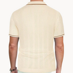 Lightweight Short Sleeve Polo Shirt - Soft Fabric Casual Wear for Men