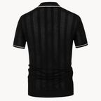 Lightweight Short Sleeve Polo Shirt - Soft Fabric Casual Wear for Men