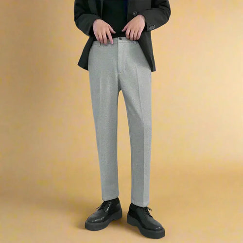 Aspen Fabric Trousers - Tailored Fit - Smart Casual - Men's Clothing