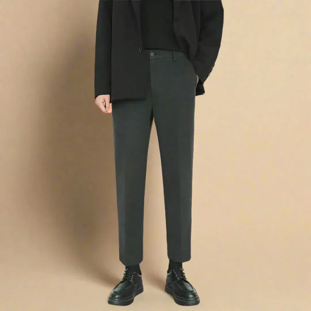 Aspen Fabric Trousers - Tailored Fit - Smart Casual - Men's Clothing