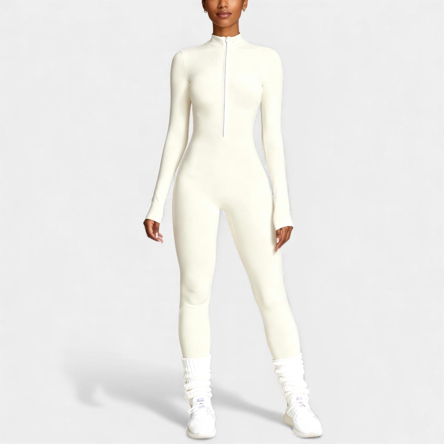 Women's Jumpsuit - Stretchy Fabric, Sculpting Design for Fitness and Leisure