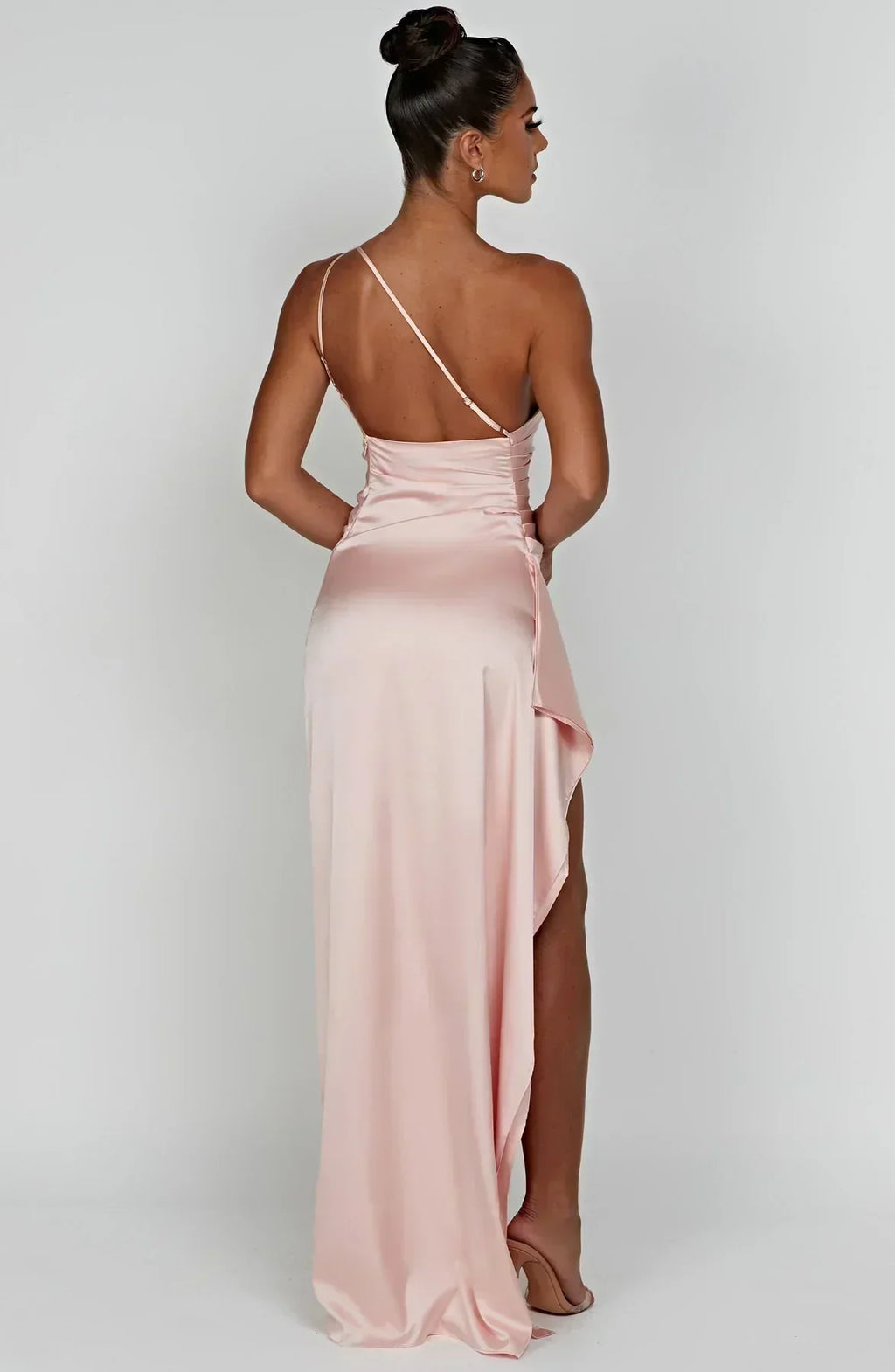 Satin Evening Dress for Women - Elegant Formal Wear for Special Occasions