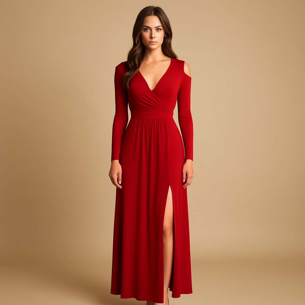 Women's Stretch Evening Dress | Elegant Formal Wear | Comfortable Fit for Events